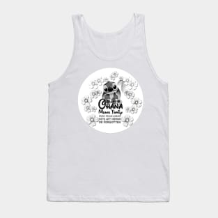 Stitch Ohana BnW Tank Top